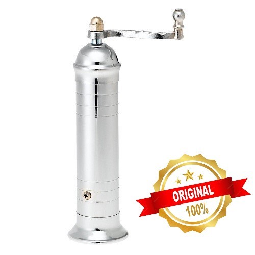 Chrome Plated Brass Pepper Mill ALEXANDER #204 9″